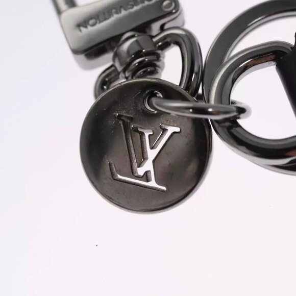 LOUIS VUITTON Monogram Eclipse Porte Cles Dragonne Key Holder M61950 Auth EC798 - Picture 6 of 10